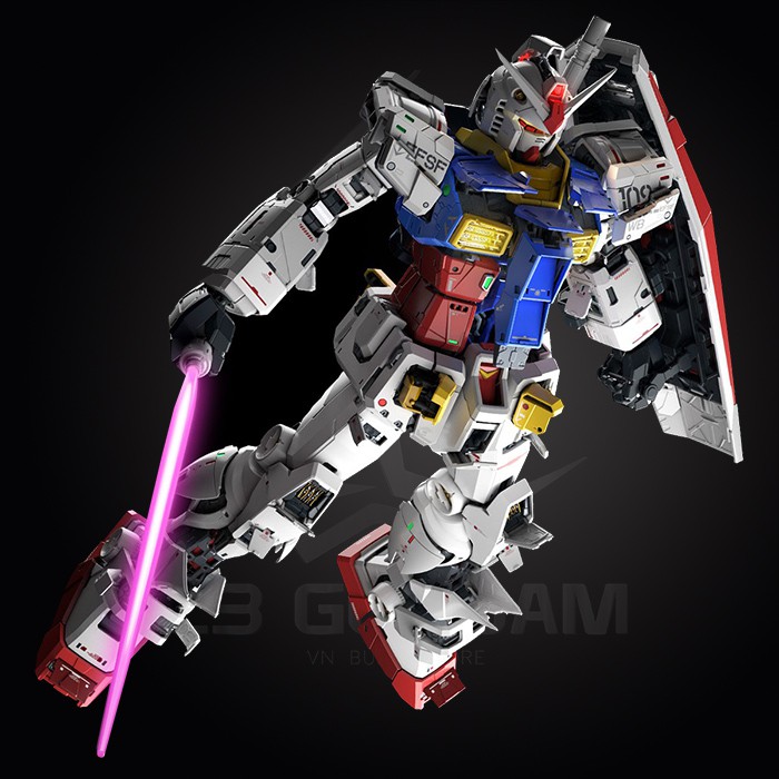 MÔ HÌNH GUNDAM BANDAI PG 1/60 GUNDAM RX-78-2 UNLEASHED