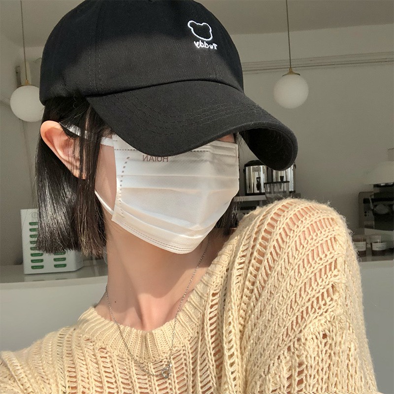 Mũ lưỡi trai Teddy Nón kết nhiều màu phong cách Ulzzang form unisex nam nữ