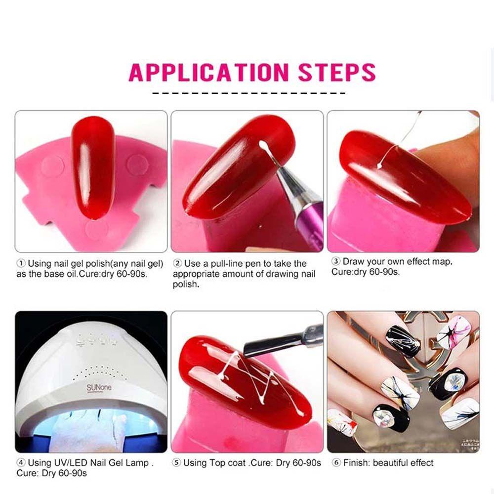 Gel Vẽ Trang Trí Móng Tay Nghệ Thuật Thời Trang Lâu Trôi