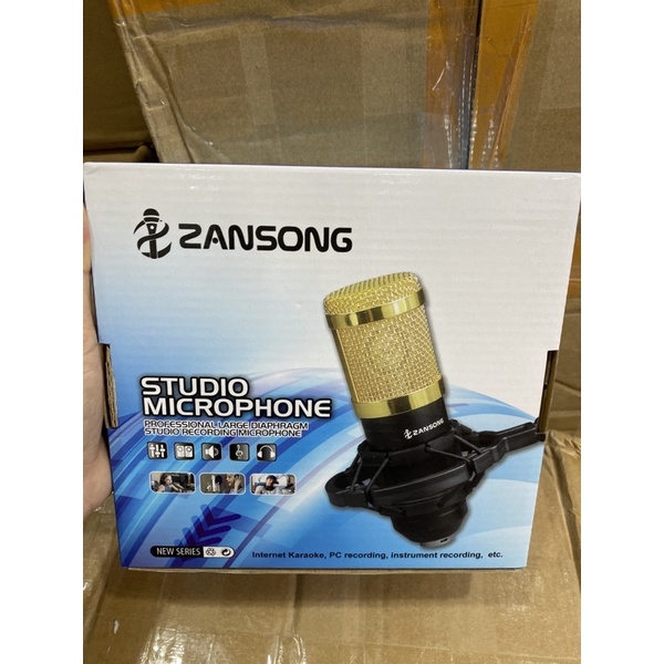 Mic hát thu âm livetream Bm900