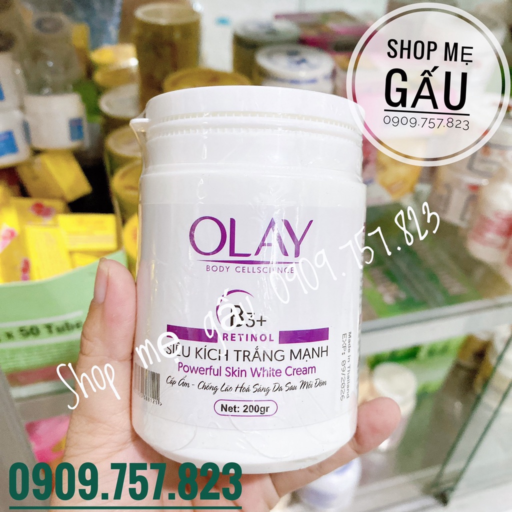 Kem Kích Trắng Mạnh Olay B3 200g( mẫu mới)