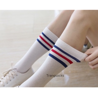 Tất bắp 3 sọc - đủ 5 màu