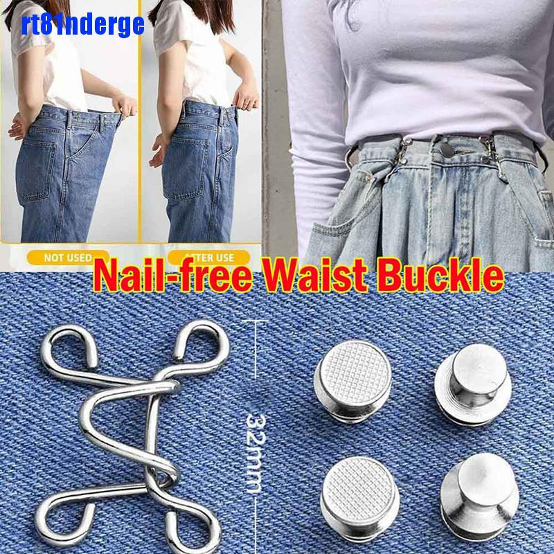 Nút Đóng Thắt Lưng Không Cần Đóng Đinh 27 / 32MM Tùy Chỉnh Tiện Dụng