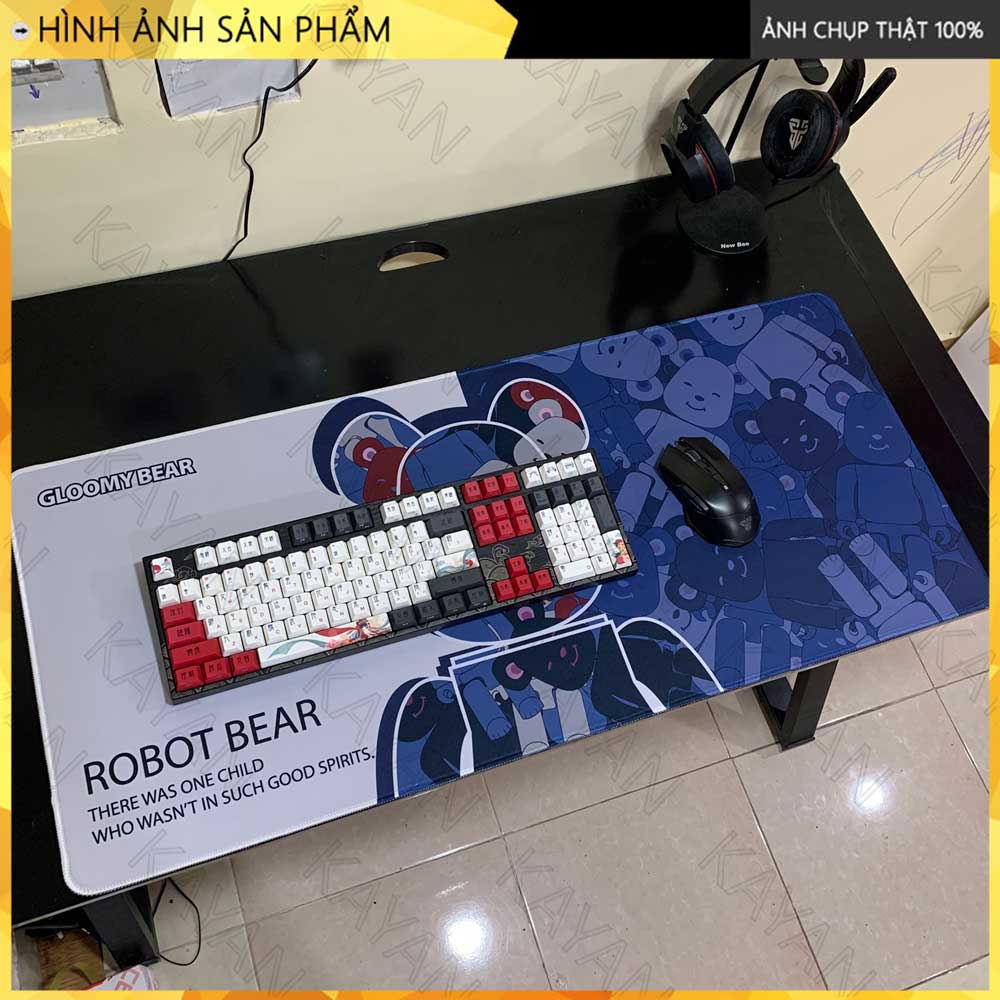 Bàn di chuột, lót chuột chống nước cỡ lớn 90x40cm dày 3mm