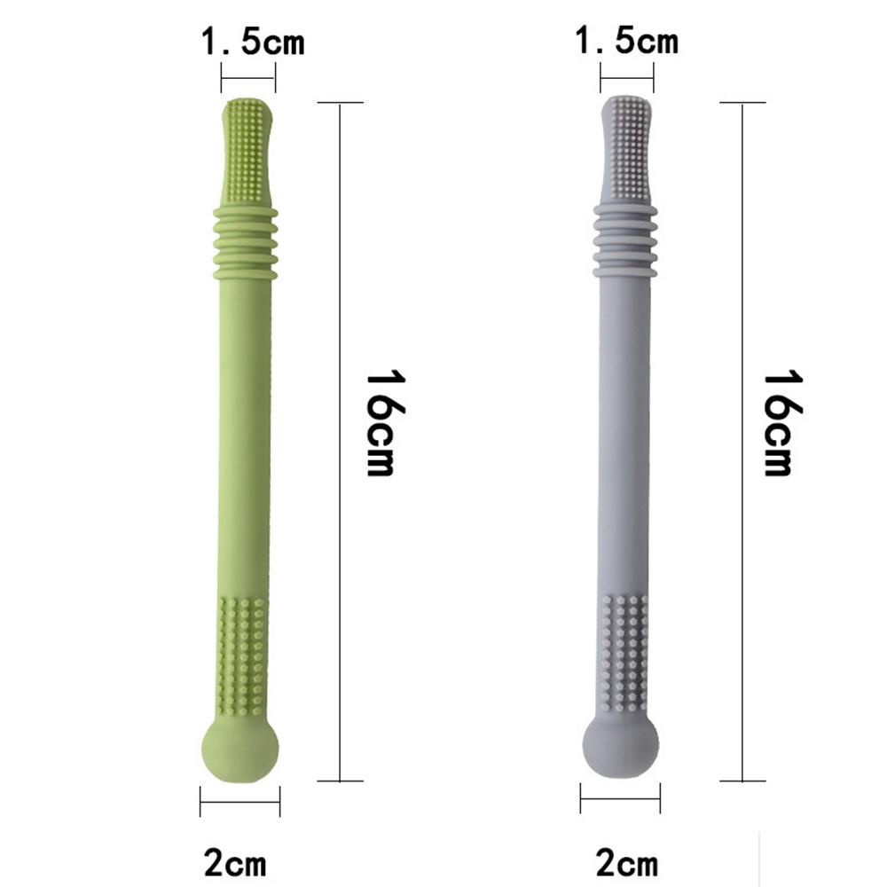 Luol Ống Hút Gutta Có Thể Uốn Cong Dễ Dàng Làm Sạch Màu Sắc|Đồ Chơi Ngậm Nướu Hình Ống Dành Cho Trẻ Em