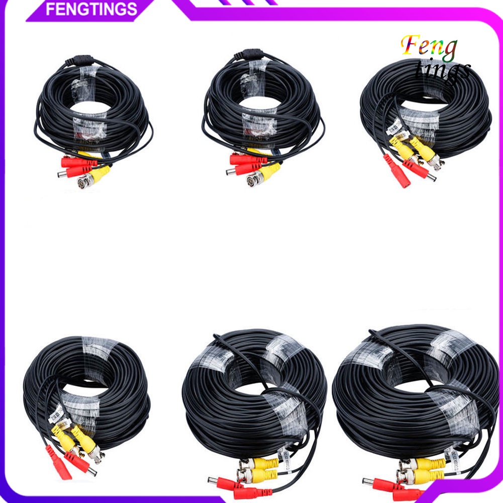 Dây Cáp Nối Dài Nguồn Camera Cctv Dvr Dc Bnc 10-60m