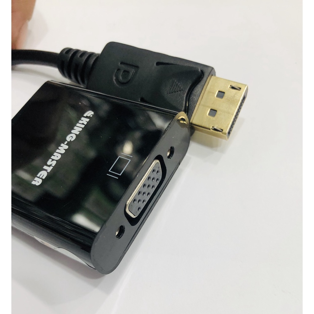Cáp Chuyển DisplayPort ra VGA King-master (KY-M 361W) - Bảo Hành 12 Tháng