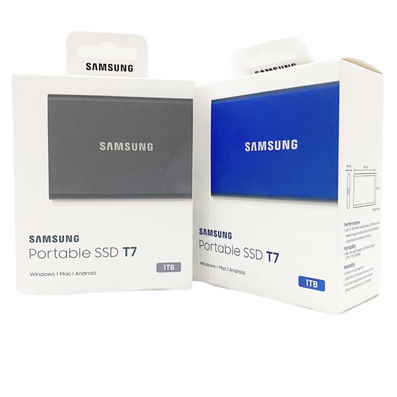 ( SALE BÙNG NỔ) Ổ CỨNG DI ĐỘNG SAMSUNG PORTABLE SSD T7 NON TOUCH 500GB/ 1TB