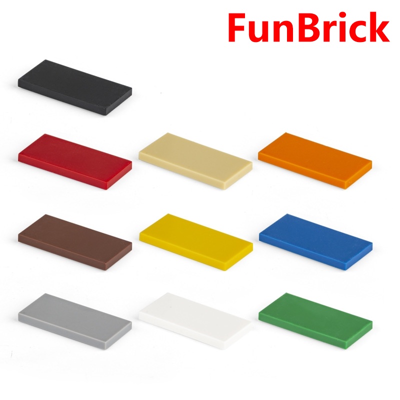50 Viên Gạch Phẳng 2x4 87079 Đồ Chơi khối xây dựng nổi tiếng