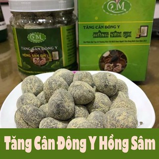 Tăng cân đông y Hồng sâm QM