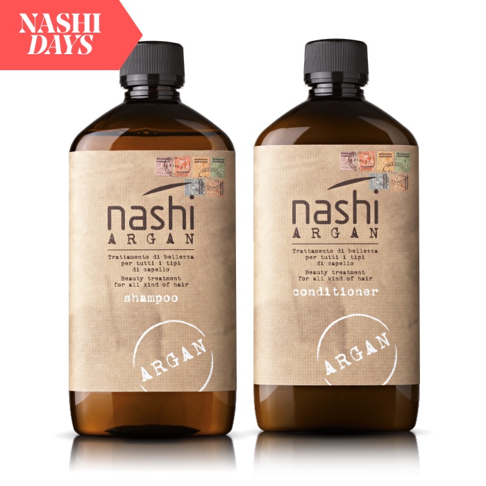 Dầu xả Nashi Argan cho tóc hư tổn 500ml