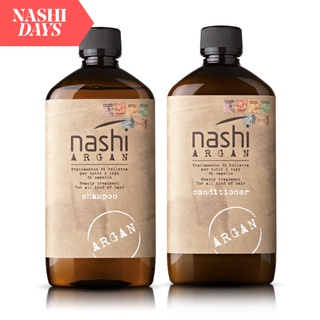 Cặp gội xả nuôi dưỡng tóc Nashi Argan Shampoo and Conditioner 500ml