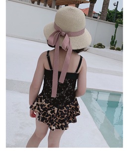 Bikini bé gái phối ren 1 mảnh