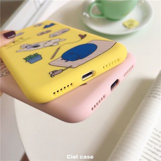 ỐP LƯNG IPHONE - Ốp mèo dẻo
