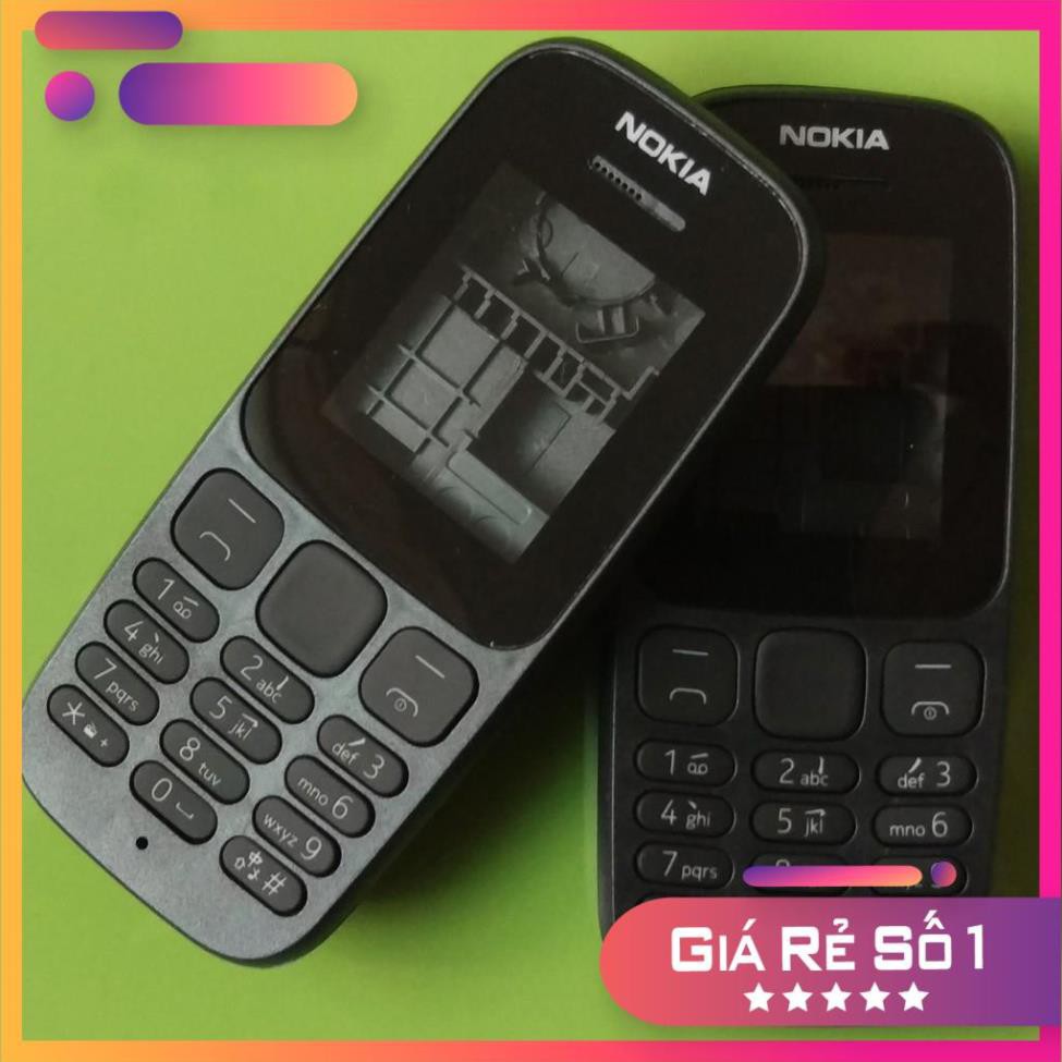 Sale giá rẻ Free ship  Bộ Vỏ dành Cho Nokia 105_2017 1 sim + Tặng Bàn Phím Zin Kèm Theo