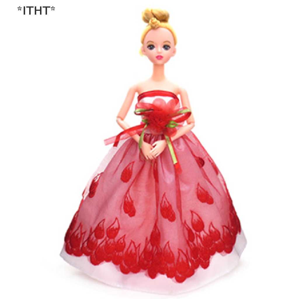 Set 5 Đầm Công Chúa Đồ Chơi Cho Búp Bê 29CM