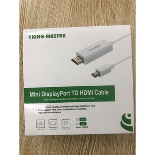 CÁP CHUYỂN MINI DISPLAYPORT RA HDMI KINGMASTER KM008