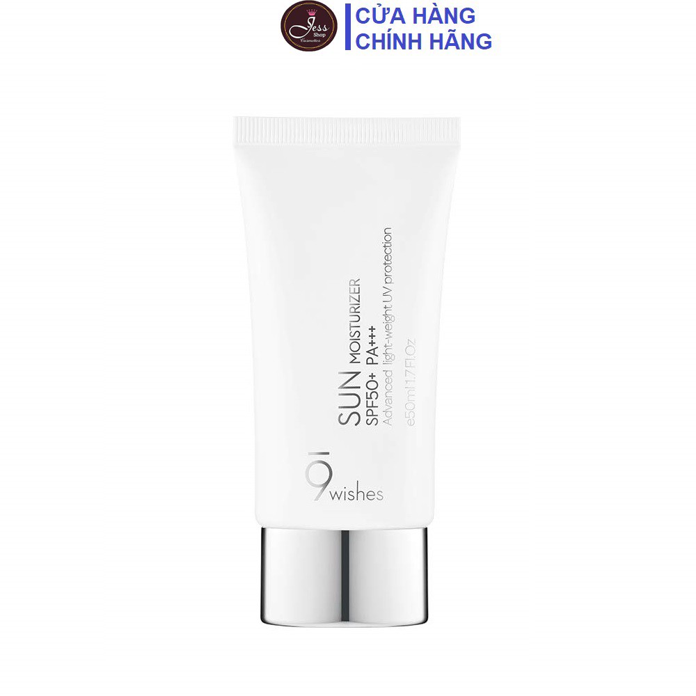 Kem Chống Nắng 9Wishes Sun Moisturizer SPF 50+ PA+++ 50ml