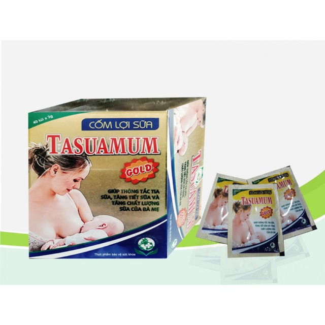 Cốm lợi sữa Tasuamum gold 40 gói | BigBuy360 - bigbuy360.vn