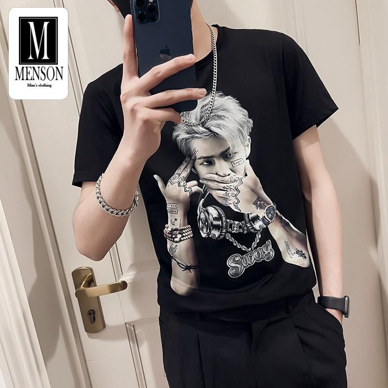 [Hàng Cao Cấp] Áo Thun Nam, Áo Phông Nam Cổ Tròn Cao Cấp In hình 3D Đẹp Vải Cotton Co Giãn 4 Chiều Chất Mát Mùa HèM1141 | BigBuy360 - bigbuy360.vn