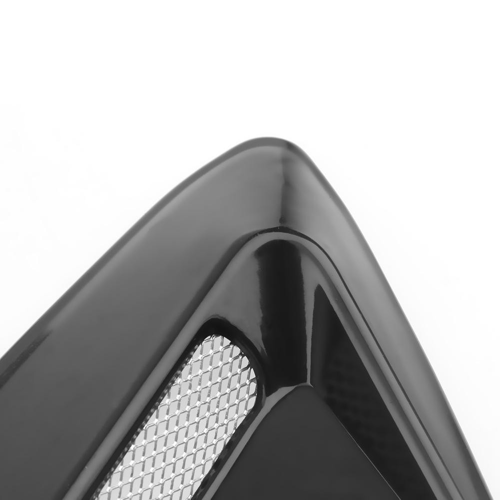 Set 2 miếng che trang trí lỗ thông gió bên của xe hơi kích thước 130 x 110mm