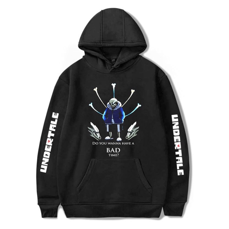 Áo Hoodie Nỉ Dài Tay Undertale Sans Đủ Size In Hình Cực Chất