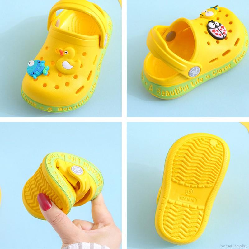 Giày sục đế mềm thoáng khí thời trang mùa hè dành cho trẻ em