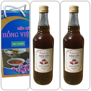 combo 2 chai Nước Mắm CÁY nguyên chất THƠM NGON, đặc sản Thái Bình, chắt lọc sau 12 tháng ngâm ủ TRUYỀN THỐNG