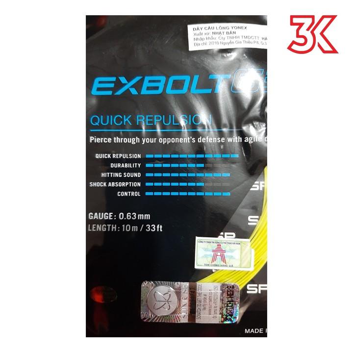 Dây cước căng vợt Yonex BG EXBOLT 63