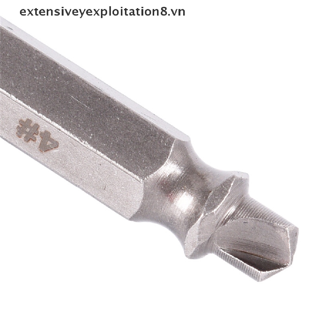 Bộ 4 dụng cụ đầu khoan tháo siết đinh và ốc bị hỏng với bộ dẫn