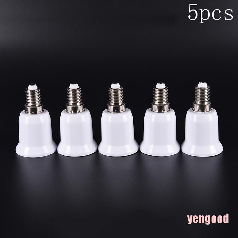 Bộ 5 Đầu Chuyển Đổi E14 Sang E27 Chuyên Dụng