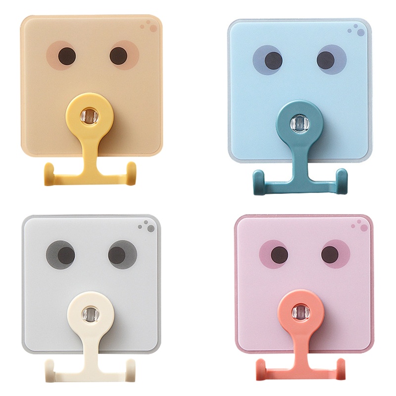 Set 5 Móc Treo Đồ Gắn Tường Thiết Kế Hai Đầu Tiện Dụng