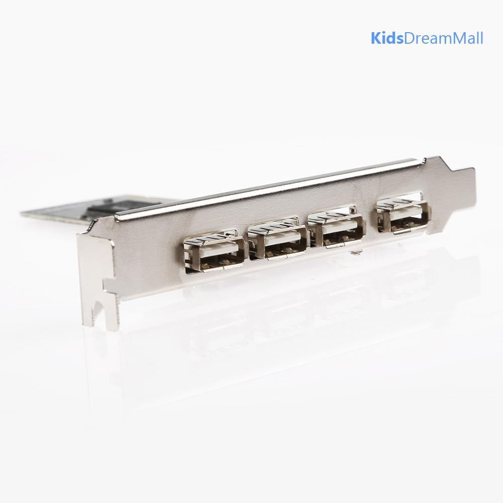 Bộ Chia 4 Cổng Pci-E Sang Usb 2.0