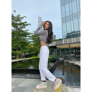 Áo croptop cột dây - ya068180