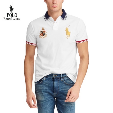 Áo Thun Polo Tay Ngắn In Logo Ralph Laurens Chính Hãng Chất Lượng Cao Cho Nam