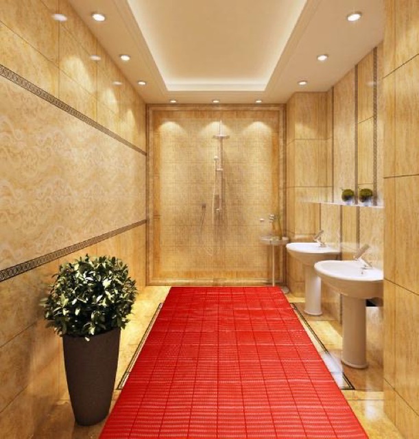 Thảm nhựa tổ ong hàng SIÊU DÀY chống trơn trượt size 0,6x1,2m