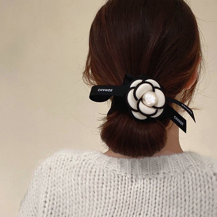 Dây Cột Tóc Cao Su Phối Nơ Thời Trang Mùa Thu Cho Bé Gái