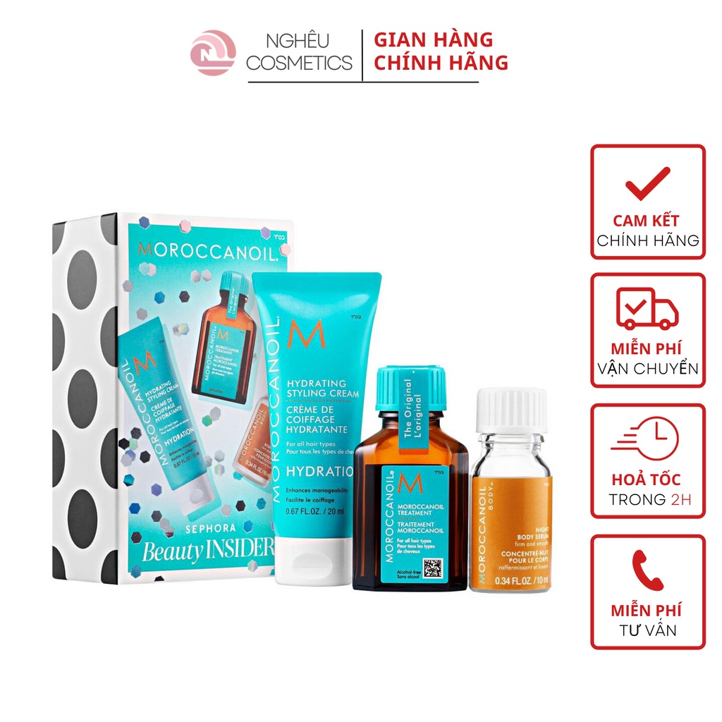 SET DƯỠNG TÓC MORROCANOIL MINI FULLBOX