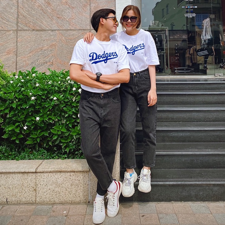 RYAN- Áo đôi unisex local brand phông thun nữ in phong cách Hàn Quốc form dáng rộng cotton tay ngắn