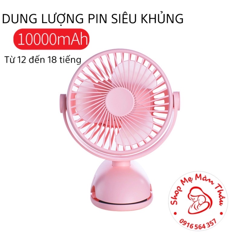 Quạt kẹp bàn , xe đẩy Cho bé thương hiệu Yase chuẩn nội địa Trung