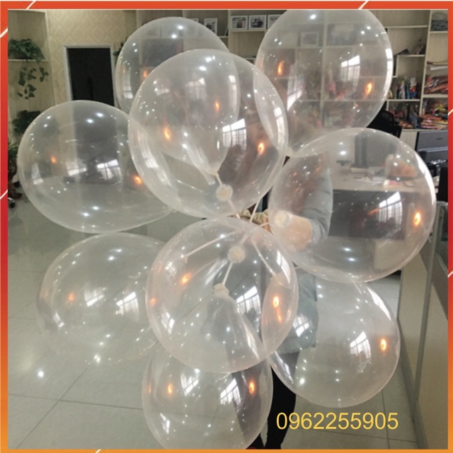 10 Bóng Cao Su Trong Suốt