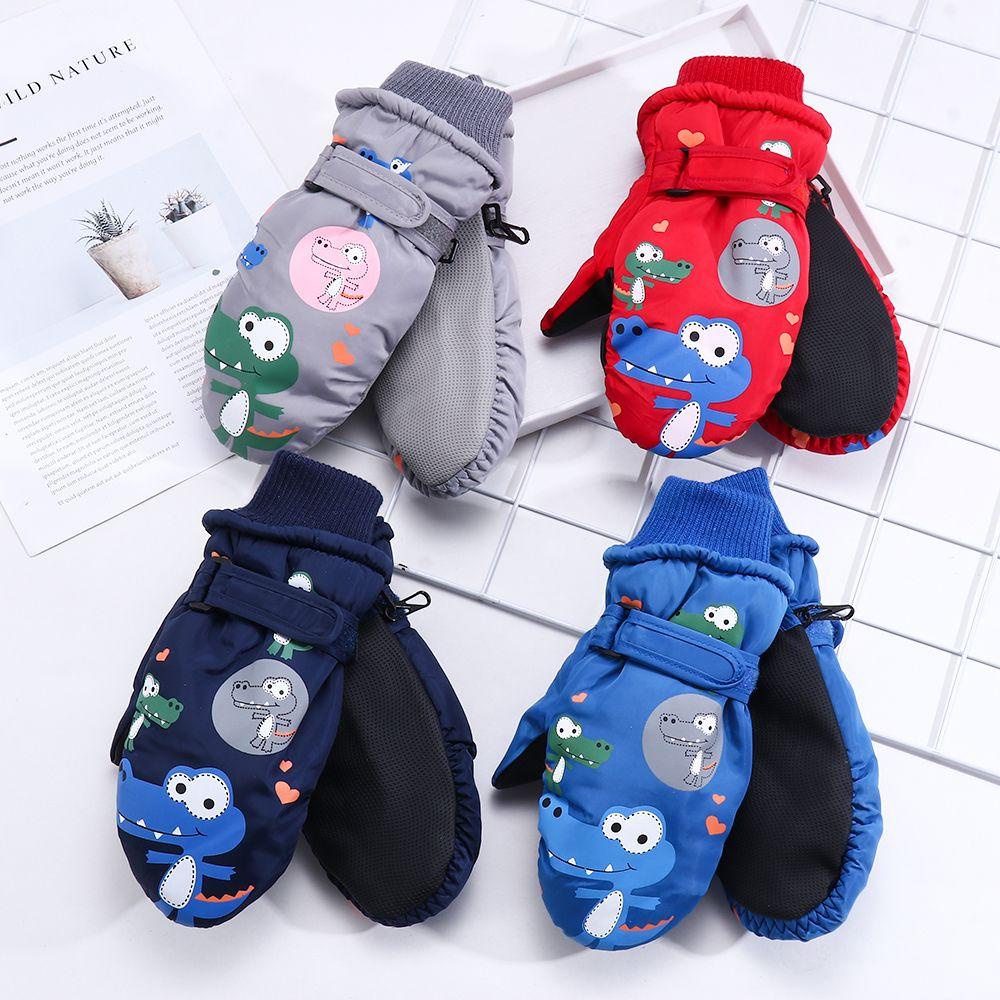 Găng Tay Chống Gió Chống Thấm Nước Giữ Ấm Cho Bé