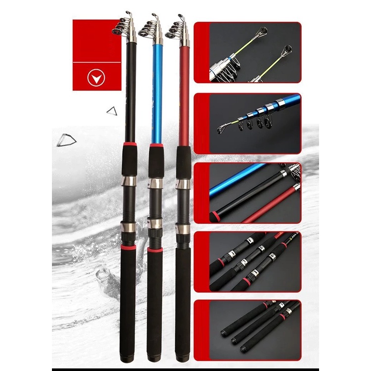 Cần câu máy rút mini giá rẻ - Cần trẻ em