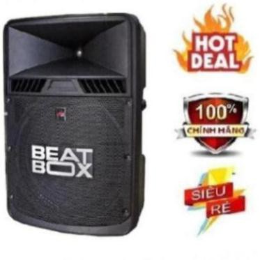 Loa kéo karaoke di động, Loa kéo bluetooth Acnos Beatbox KB50U công suất lớn, tích hợp đầu karaoke ofline 5 số