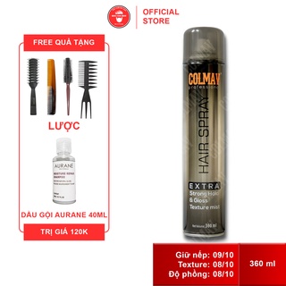 Gôm xịt tóc Colmav Professional Hair Spray