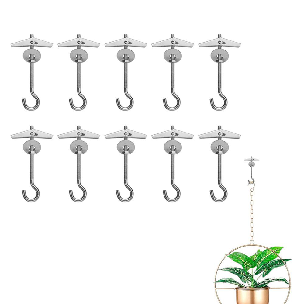 Móc Treo Đồ Gắn Trần Nhà Chịu Lực Tốt Kèm Lò Xo Tiện Dụng