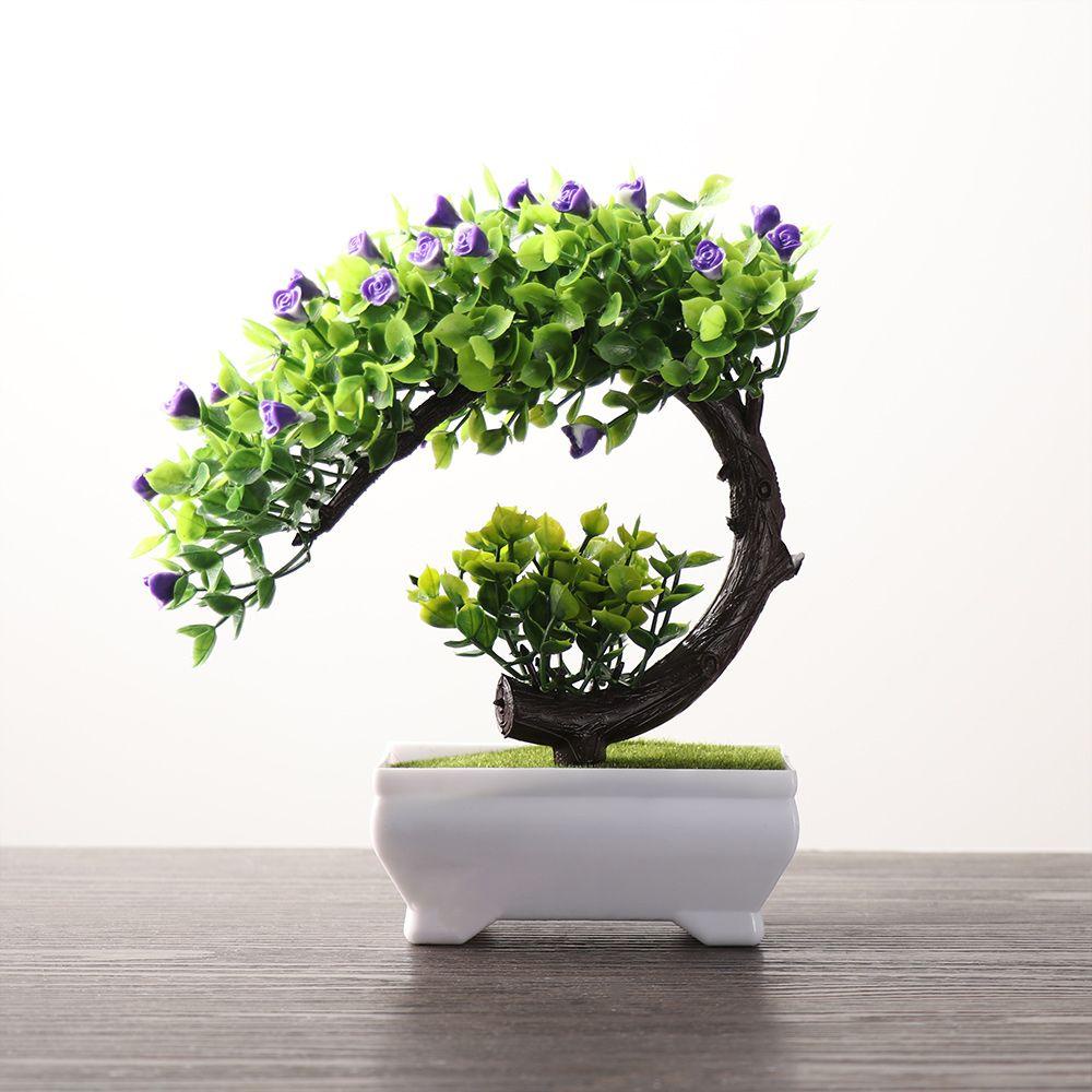 1 Bộ Cây Bonsai Nhân Tạo Handmade Giống Thật Như Thật