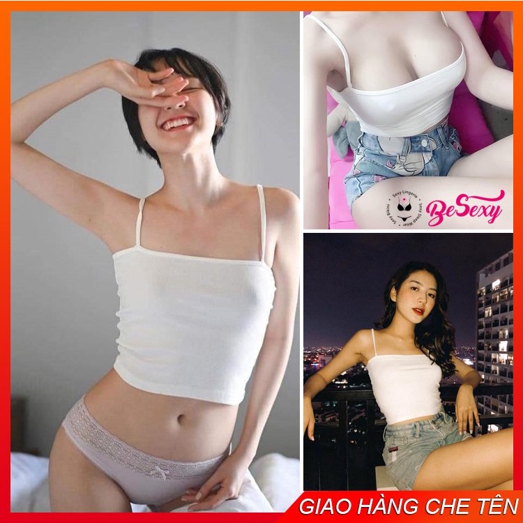 [Kèm ảnh thật] Áo 2 dây nữ cực sexy gợi cảm