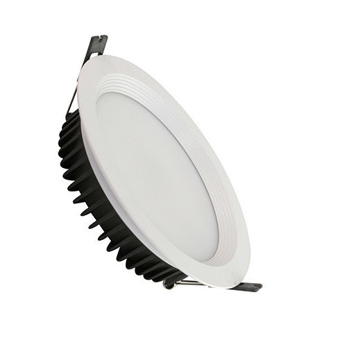 Đèn LED âm trần tròn 25W Rạng Đông, khoét lỗ 155mm, vỏ nhôm đúc, cánh tản nhiệt, Model: D AT04L 155/25W