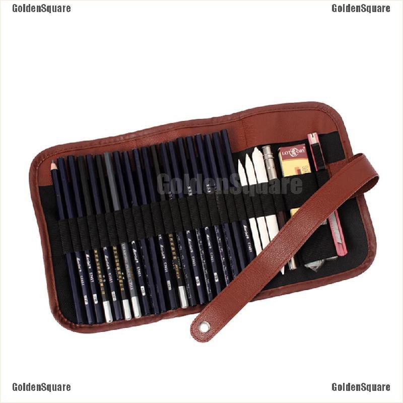 Bộ 24 Túi Đựng Bút Chì Kèm Phụ Kiện Ốp